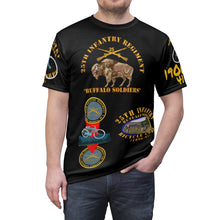 Load image into Gallery viewer, All Over Printing - Army - 25th Infantry, Buffalo Soldiers - From Missoula to St Louis - Bicycle Corps Special Bicycle Corps