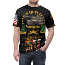Load image into Gallery viewer, All Over Printing - Army - 1st Battalion, 70th Armor, Thunderbolts 4th Brigade, 4th Infantry Div (Forward), Brigade 76 - Wiesbaden Germany, Cold