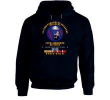 Load image into Gallery viewer, Army - 511th Pir 11th Airborne Div - Wwii W Pac - Phil Svc Hoodie