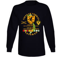 Load image into Gallery viewer, Army - Vietnam Combat Veteran - 2nd Squadron, 1st Cav Regt Lrrp - Black Hawk W Vn Svc Long Sleeve