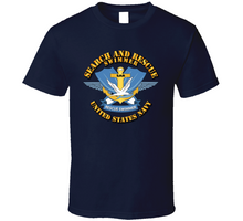 Load image into Gallery viewer, Navy - Search and Rescue Swimmer Classic T Shirt
