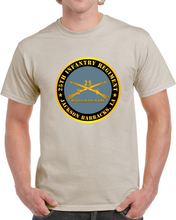 Load image into Gallery viewer, Army - 25th Infantry Regiment - Jackson Barracks, LA - Buffalo Soldiers w Inf Branch Classic T Shirt & Crewneck Sweatshirt