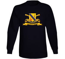 Load image into Gallery viewer, Army - 14th Cavalry Regiment W Br - Ribbon Long Sleeve