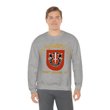 Load image into Gallery viewer, Unisex Heavy Blend Crewneck Sweatshirt - Army - 7th Special Forces Group W Flash - Fbnc