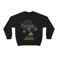 Load image into Gallery viewer, Unisex Heavy Blend Crewneck Sweatshirt - Army - Cavalry Hat - Air Assault w Branch w Slicks