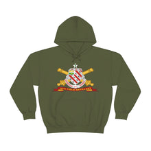 Load image into Gallery viewer, Unisex Heavy Blend Hooded Sweatshirt - Army - 8th Field Artillery w Br - Ribbon