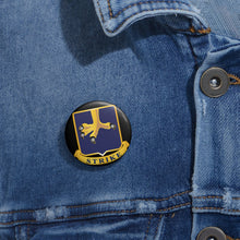 Load image into Gallery viewer, Custom Pin Buttons - Army - 502nd Infantry Regt - DUI wo txt