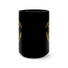 Load image into Gallery viewer, Black Mug 15oz - USMC - 12th Marine Regiment - Thunder and Steel