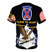 Load image into Gallery viewer, AOP - Army - 10th Mountain Division - Climb to Glory - REFORGER 90, Centurion Shield - Cold War Service Ribbons