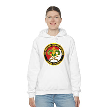 Load image into Gallery viewer, Unisex Heavy Blend Hooded Sweatshirt - Army - 3rd Armored Cavalry Regiment DUI - Red White - Blood and Steel