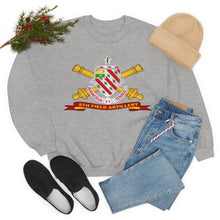 Load image into Gallery viewer, Unisex Heavy Blend Crewneck Sweatshirt - Army - 8th Field Artillery w Br - Ribbon