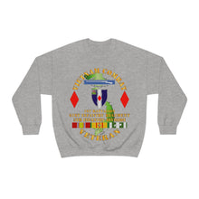 Load image into Gallery viewer, Unisex Heavy Blend Crewneck Sweatshirt - Army - Vietnam Combat Vet - 1st Bn 61st Infantry - 5th Inf Div Ssi