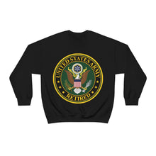 Load image into Gallery viewer, Unisex Heavy Blend Crewneck Sweatshirt - Army - US Army Retired
