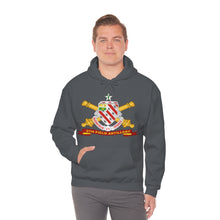 Load image into Gallery viewer, Unisex Heavy Blend Hooded Sweatshirt - Army - 8th Field Artillery w Br - Ribbon