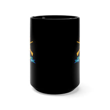 Load image into Gallery viewer, Black Mug 15oz - Army - 4th Infantry Regiment - DUI w Br - Ribbon X 300