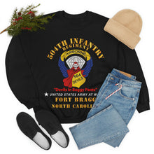 Load image into Gallery viewer, Unisex Heavy Blend Crewneck Sweatshirt - Army - 504th Infantry Regiment - Devils - FBNC X 300