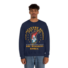 Load image into Gallery viewer, Unisex Heavy Blend Crewneck Sweatshirt - Army - 2nd Infantry Division - ImJin Scout -DMZ Missions