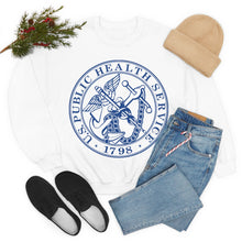 Load image into Gallery viewer, Unisex Heavy Blend Crewneck Sweatshirt - USPHS - United States Public Health Service Seal