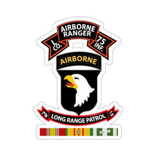 Load image into Gallery viewer, Kiss-Cut Stickers - SSI - Vietnam - L Co 75th Ranger - 101st Abn - LRSD w Vn SVC X 300