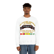 Load image into Gallery viewer, Unisex Heavy Blend Crewneck Sweatshirt - Army - F Troop, 4th Cavalry, Hunter Killer Team, Vietnam War with Vietnam Service Ribbons