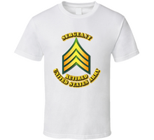 Load image into Gallery viewer, Sergeant - E5 - w Text - Retired - T-Shirts - Classic