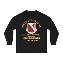 Load image into Gallery viewer, Unisex Classic Long Sleeve T-Shirt - Army - 809th Engineer Bn - Thailand W Vn Svc X 300