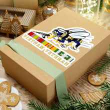 Load image into Gallery viewer, Kiss-Cut Stickers - Navy - Seabee - Bee Only w VN SVC wo DS V1