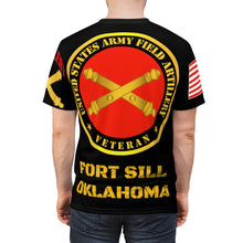 Load image into Gallery viewer, Unisex AOP - Fort Sill, Home of the Artillery - Veteran with Horse Caisson