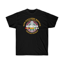 Load image into Gallery viewer, Unisex Ultra Cotton Tee - 95th Evacuation Hospital with SVC Ribbon - Vietnam - Front/Back