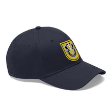 Load image into Gallery viewer, Unisex Twill Hat - 1st Special Forces Group (SFG) (Airborne) Flash with Crest - Direct to Garment (DTG) - Printed