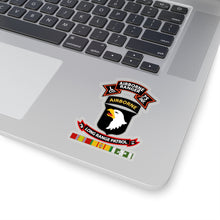 Load image into Gallery viewer, Kiss-Cut Stickers - SSI - Vietnam - L Co 75th Ranger - 101st Abn - LRSD w Vn SVC X 300