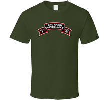 Load image into Gallery viewer, F Co 425th Infantry (Ranger) Scroll - Long Range Reconnaissance Patrol (LRRP) - T Shirt, Premium and Hoodie