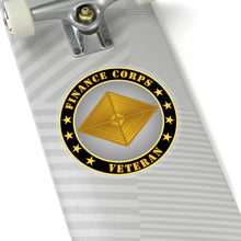 Load image into Gallery viewer, Kiss-Cut Stickers - Army - Finance Corps Veteran