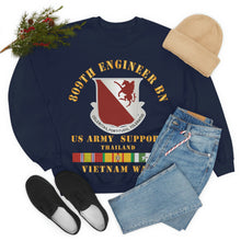 Load image into Gallery viewer, Unisex Heavy Blend Crewneck Sweatshirt - Army - 809th Engineer Bn - Thailand w VN SVC X 300