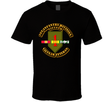 Load image into Gallery viewer, Army - Ist Infantry Division with Vietnam Service Ribbons - T-Shirts - Classic