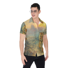Load image into Gallery viewer, Painted Tree - Tiger in the Mist - All-Over Print Men's Shirt