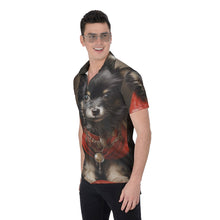 Load image into Gallery viewer, Painted Tree - Dark Puppy - All-Over Print Men's Shirt