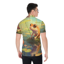 Load image into Gallery viewer, Painted Tree - Orange Frog - All-Over Print Men's Shirt
