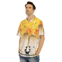 Load image into Gallery viewer, Painted Tree - Egg Head - All-Over Print Men's Hawaiian Shirt With Button Closure