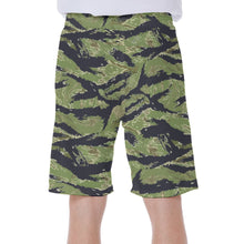 Load image into Gallery viewer, Vietnam Tiger Stripe All-Over Print Men's Beach Shorts