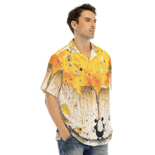 Load image into Gallery viewer, Painted Tree - Egg Head - All-Over Print Men's Hawaiian Shirt With Button Closure