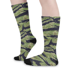 Load image into Gallery viewer, Vietnam Tiger Stripe Camouflage - AOP Unisex Long Socks