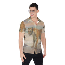 Load image into Gallery viewer, Painted Tree - Tiger Stance - All-Over Print Men's Shirt