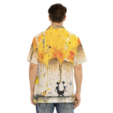 Load image into Gallery viewer, Painted Tree - Egg Head - All-Over Print Men's Hawaiian Shirt With Button Closure
