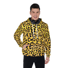 Load image into Gallery viewer, All-Over Print Men's Pullover Hoodie - Leopard Spots