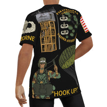 Load image into Gallery viewer, All-Over Print Men's O-Neck T-Shirt - Army - Airborne Life - Fort Benning, Georgia