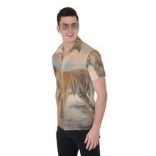 Load image into Gallery viewer, Painted Tree - Tiger Stance - All-Over Print Men&#39;s Shirt

