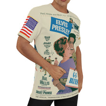 Load image into Gallery viewer, All-Over Print Men's O-Neck T-Shirt - AOP - GI Blues - In Germany in the Army Veteran - 1958 - 1960