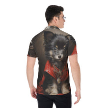 Load image into Gallery viewer, Painted Tree - Dark Puppy - All-Over Print Men's Shirt