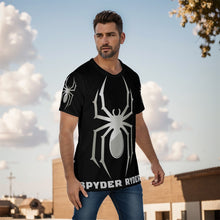 Load image into Gallery viewer, All-Over Print Men's O-Neck T-Shirt - Spyder Ryder - Three Wheel Motion